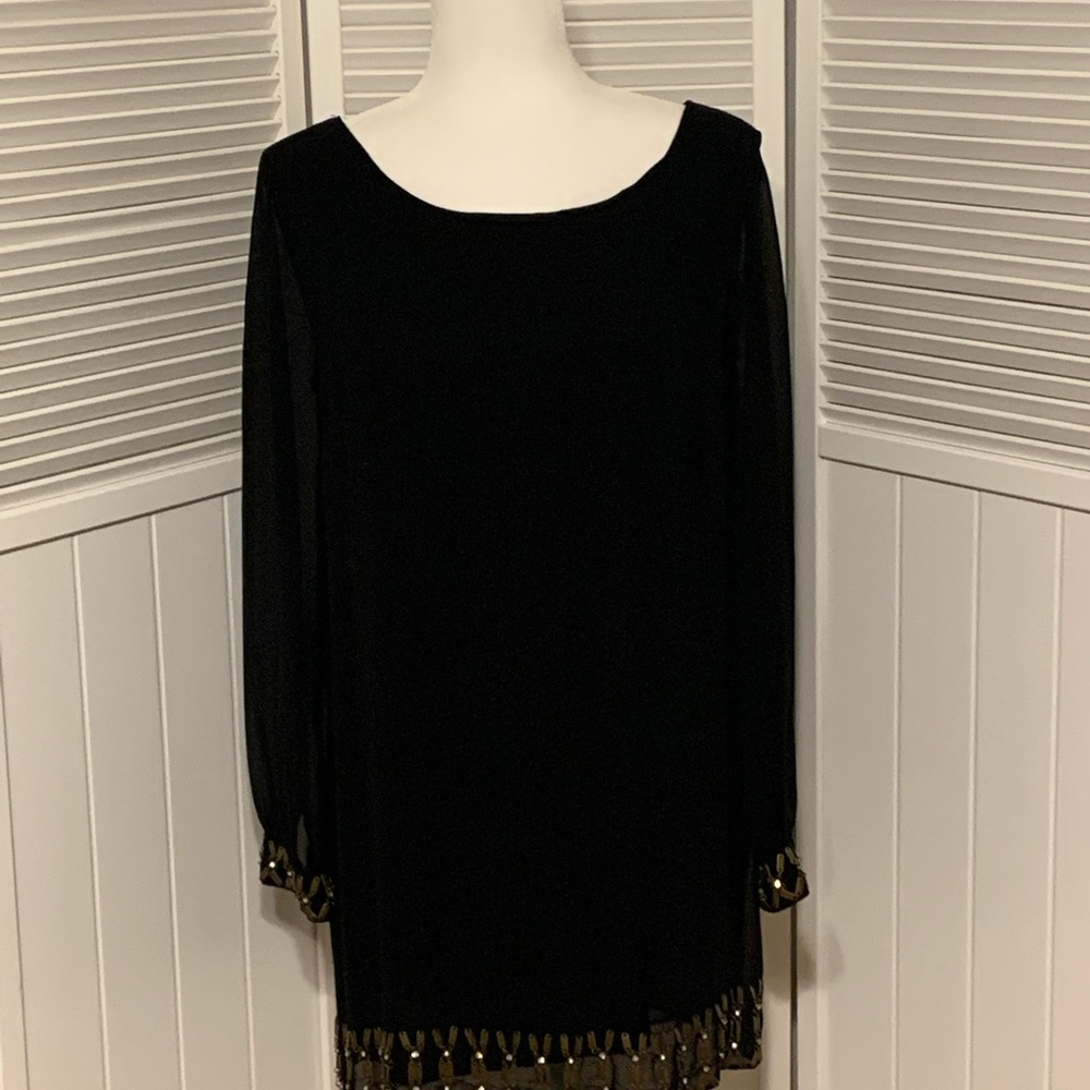 Karlie Black Dress Sz M